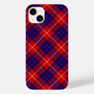 ハミルトンタータンチェックレッドブルーパープルプレイド Case-Mate iPhone 14 PLUSケース