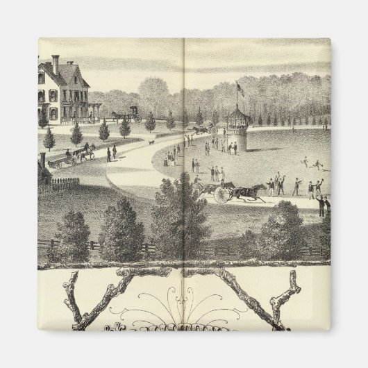 ハミルトンファームinミドルタウン マグネット (正面)