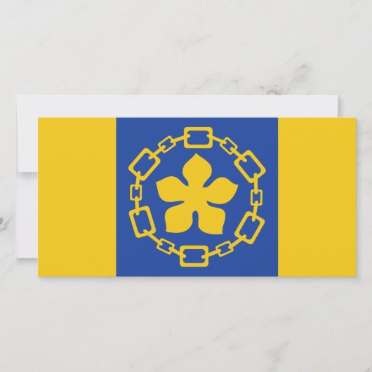 ハミルトン国旗(オンタリオ州,カナダ) カード (正面)