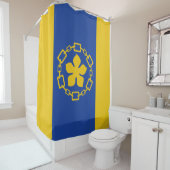 ハミルトン国旗（オンタリオ州，カナダ） シャワーカーテン (インサイチュ)