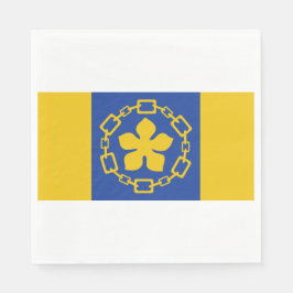ハミルトン国旗（オンタリオ州，カナダ） スタンダードランチョンナプキン