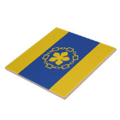 ハミルトン国旗（オンタリオ州，カナダ） タイル (側面)