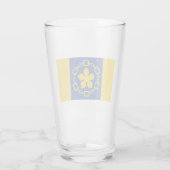 ハミルトン国旗（オンタリオ州，カナダ） タンブラーグラス (裏面)