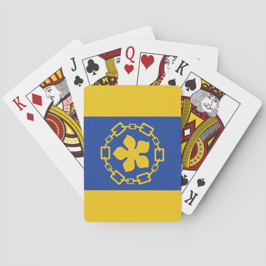 ハミルトン国旗(オンタリオ州,カナダ) トランプ (裏面)