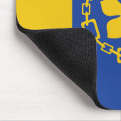 ハミルトン国旗（オンタリオ州，カナダ） マウスパッド (コーナー)