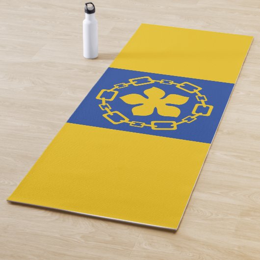 ハミルトン国旗（オンタリオ州，カナダ） ヨガマット (インサイチュ)