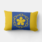 ハミルトン国旗（オンタリオ州，カナダ） ランバークッション (裏面)