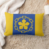 ハミルトン国旗（オンタリオ州，カナダ） ランバークッション (ブランケット)