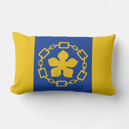 ハミルトン国旗（オンタリオ州，カナダ） ランバークッション (正面)