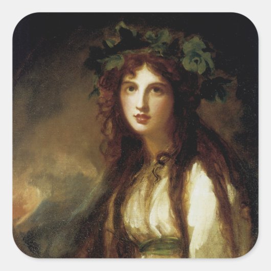 ハミルトン夫人、エマ スクエアシール (正面)