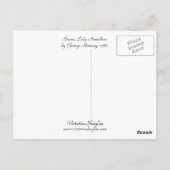 ハミルトン夫人、エマ ポストカード (裏面)