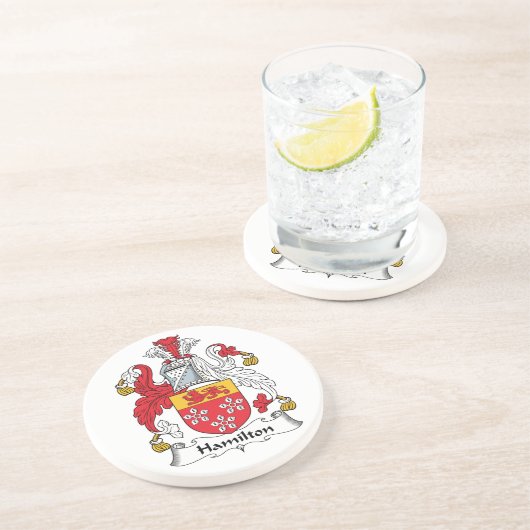 ハミルトン家紋 コースター (側面)