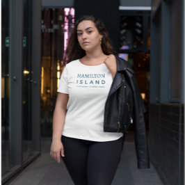 ハミルトン島 プラスサイズTシャツ