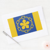 ハミルトン州旗,オンタリオ州の長方形シール 長方形シール (封筒)