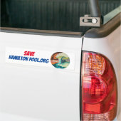 ハミルトン救プールバンパーステッカー バンパーステッカー (トラック上)