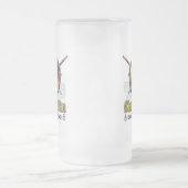 ハミルトン氏バッジ フロストグラスビールジョッキ (中央)