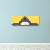 ハミルトン看板 キャンバスプリント (インサイチュ (ウッドフロア))