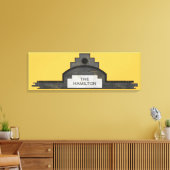 ハミルトン看板 キャンバスプリント (インサイチュ (リビング))