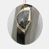 ハミルトン電気ベントゥーラ腕時計c.1957 セラミックオーナメント (左)