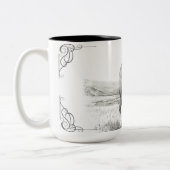 ハミルトン~アメリカンバイソン ツートーンマグカップ (左)