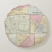 ハミルトン、カーセッジ、Bushnell、リンカーンおよびLaHarpe ラウンドクッション (裏面)