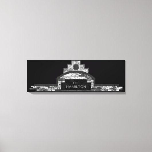 ハミルトン キャンバスプリント (正面)