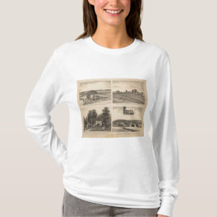 ハミルトン、ランデスのYatesの住宅、蹄鉄の農場 Tシャツ