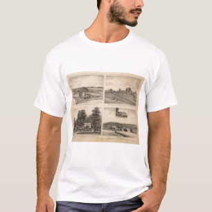 ハミルトン、ランデスのYatesの住宅、蹄鉄の農場 Tシャツ