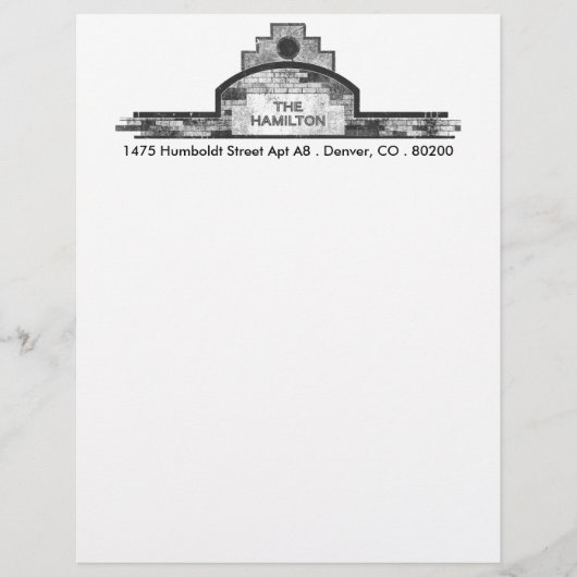 ハミルトン レターヘッド (正面)