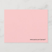 ハミングお洒落ハートと翼 ポストカード (裏面)