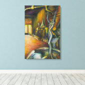 ハミングし始めなければ。 キャンバスプリント (インサイチュ (ウッドフロア))