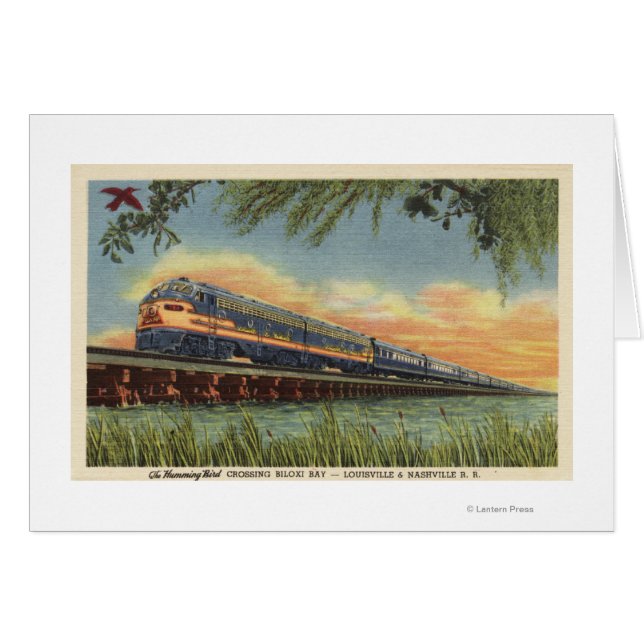 ハミングするバードレールトレイン (正面横)