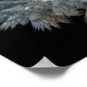 ハミングする鳥の飛行 ポスター (角)