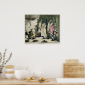 ハミングまたは悪魔を育てる, 1800 ポスター (キッチン)