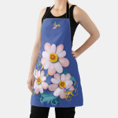 ハミングカラフル鳥 エプロン (インサイチュ)