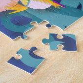 ハミングカラフル鳥 ジグソーパズル (側面)