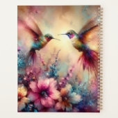 ハミングバお洒落ードフラワーガーデン プランナー手帳 (裏面)