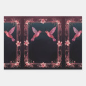 ハミングバお洒落ードラッピング紙 ラッピングペーパーシート (正面2)