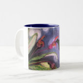 ハミングバイリッドマグ ツートーンマグカップ (正面左)