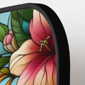 ハミングバエレガントードステンドグラス効果 ピックルボールラケット (左詳細)