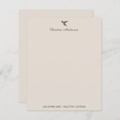 ハミングバカスタムードステーショナリー紙 (正面/裏面)