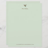 ハミングバカスタムードステーショナリー紙 (正面/裏面)