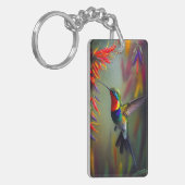 ハミングバカラフルードオイル塗装スタイル キーホルダー (正面左)