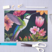 ハミングバカラフルードフラワーアート 薄葉紙 (クラフト)