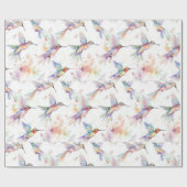 ハミングバカラフルードラッピング紙 ラッピングペーパー (フラット)