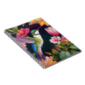 ハミングバカラフルード絵画フローラ ノートブック (右側)