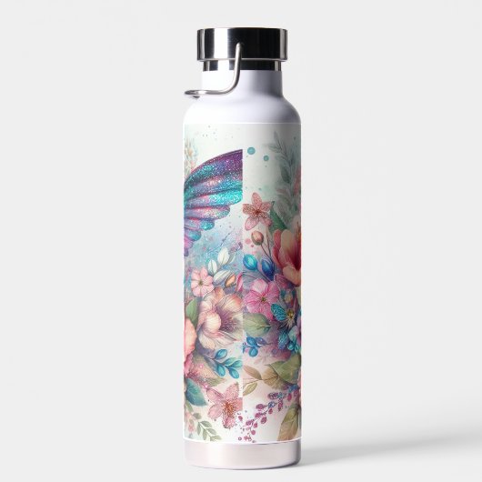 ハミングバパーソナライズされたードバキューム絶縁 ウォーターボトル (右面)