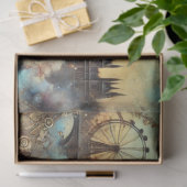 ハミングバビクトリアンードメカニカルボヤージュデコパージュ 薄葉紙 (ギフト)