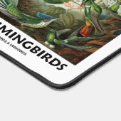 ハミングバーズアーネストヘイケルアートフォームオブ自然 デスクマット (コーナー)