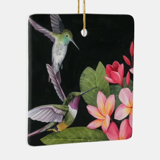 ハミングバーズインプルメリア セラミックオーナメント (右)